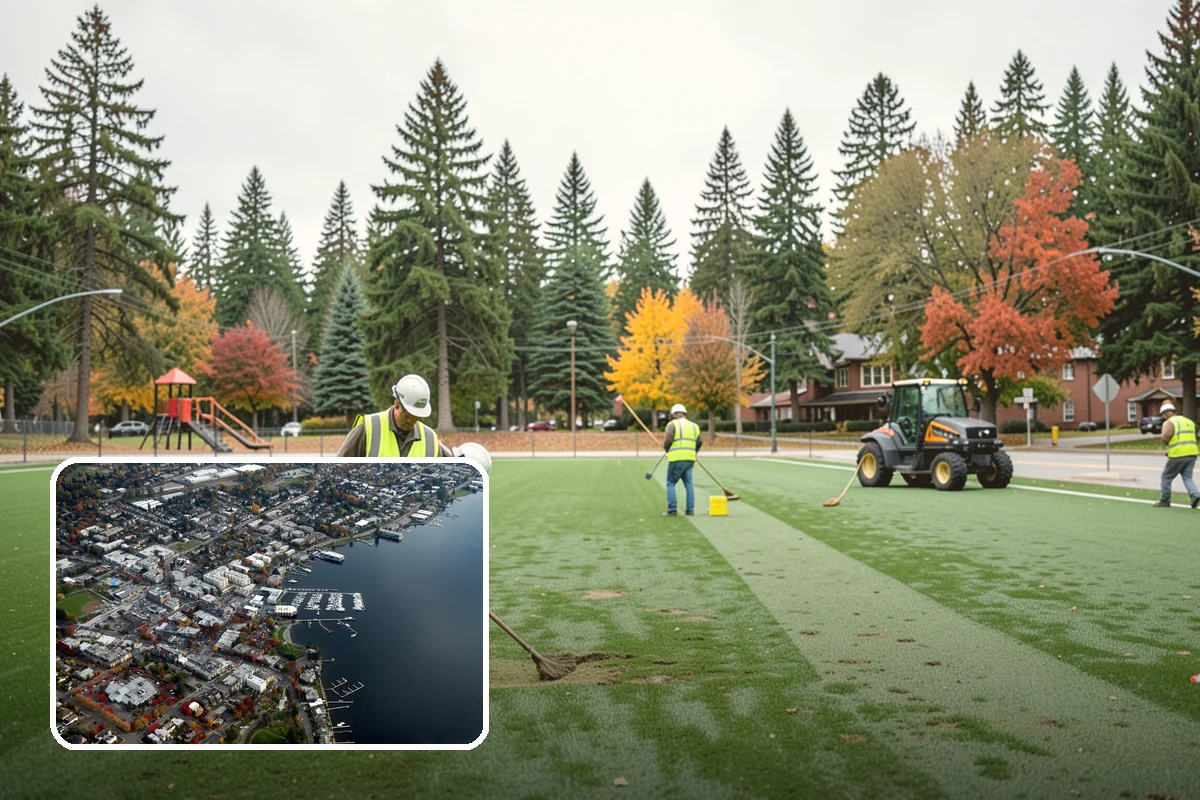 Decorative Concrete in Kirkland, King County, WA - Creates a distinctive civic identity for public spaces