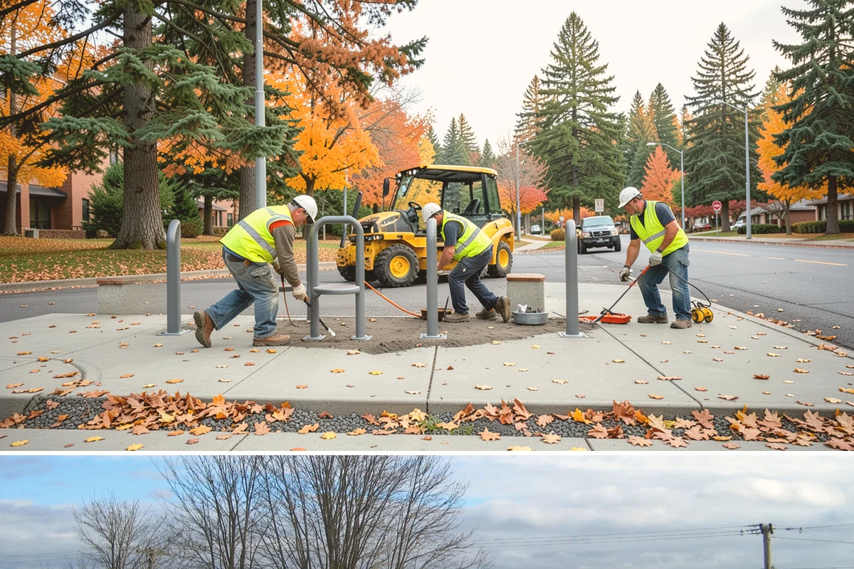 Decorative Concrete in Langley, Island County, WA - Decorative placement is best scheduled in the warmer, drier months when temperature and moisture support consistent color...