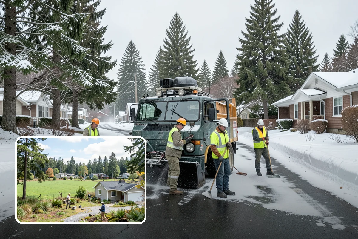 Decorative Concrete in Lyman, Skagit County, WA - Creates a distinctive civic identity for public spaces