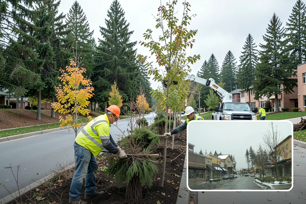 Decorative Concrete in Mill Creek, Snohomish County, WA - Creates a distinctive civic identity for public spaces