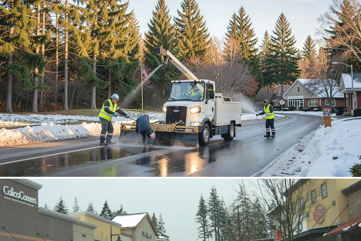 Decorative Concrete in Mill Creek, Snohomish County, WA - Decorative placement is best scheduled in the warmer, drier months when temperature and moisture support consistent color...