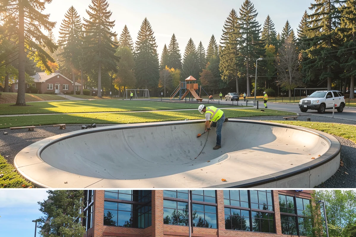 Decorative Concrete in Mountlake Terrace, Snohomish County, WA - Decorative placement is best scheduled in the warmer, drier months when temperature and moisture support consistent color...