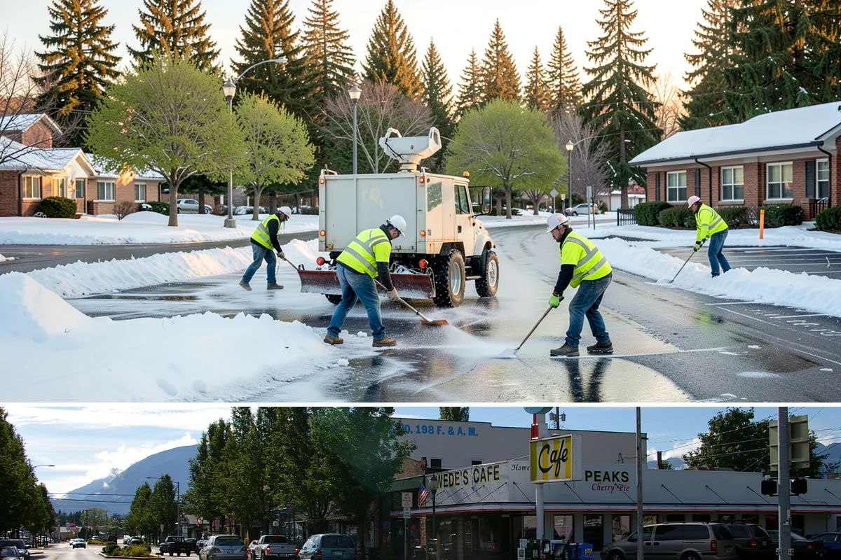 Decorative Concrete in North Bend, King County, WA - Decorative placement is best scheduled in the warmer, drier months when temperature and moisture support consistent color...