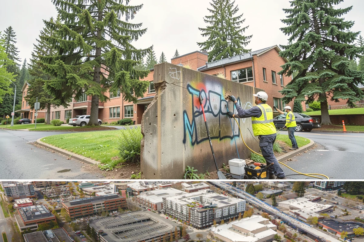 Decorative Concrete in Redmond, King County, WA - Decorative placement is best scheduled in the warmer, drier months when temperature and moisture support consistent color...