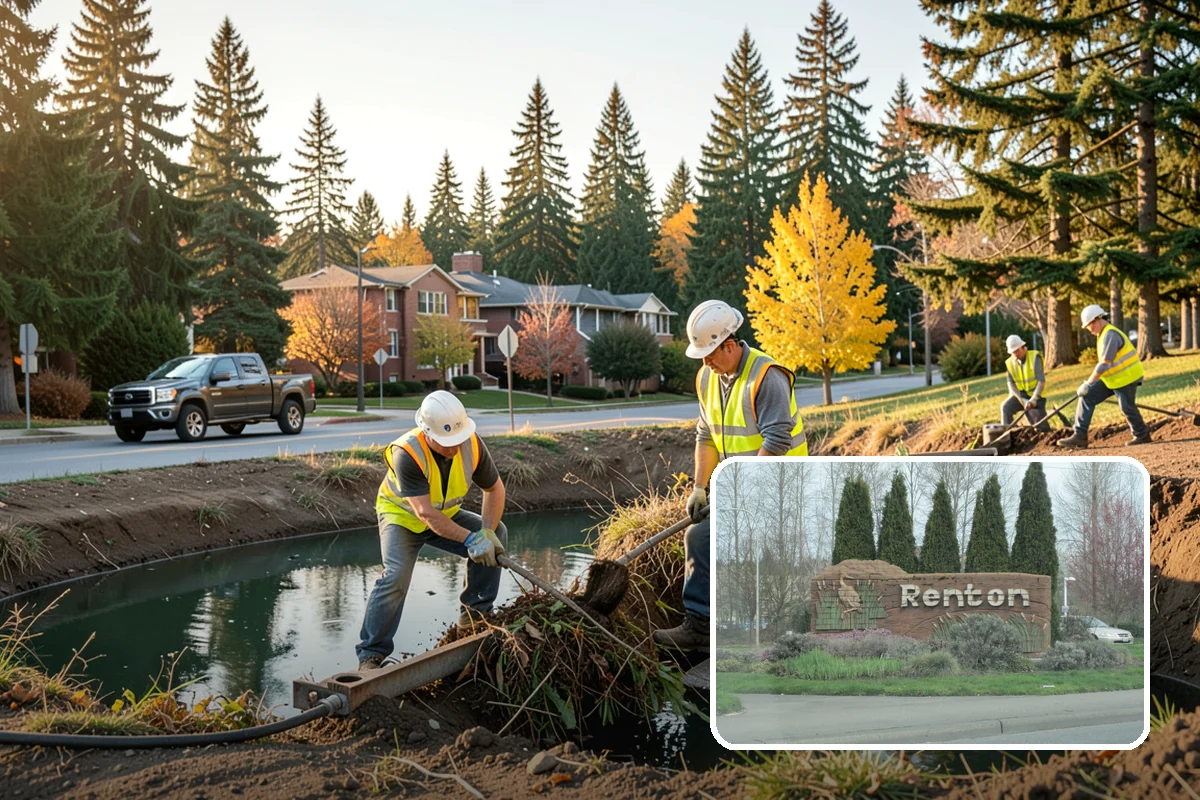 Decorative Concrete in Renton, King County, WA - Creates a distinctive civic identity for public spaces