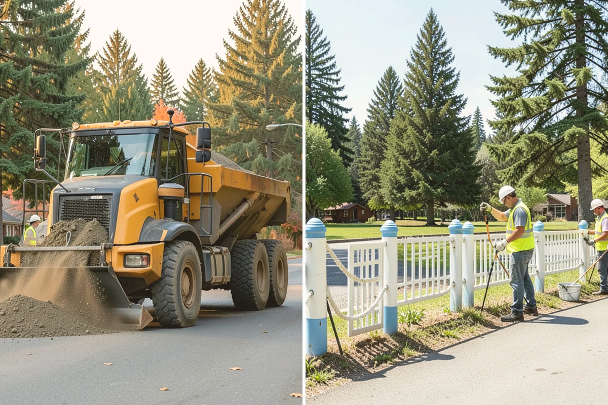 Decorative Concrete in Sammamish, King County, WA - Confirm finish, color, and pattern against design standards