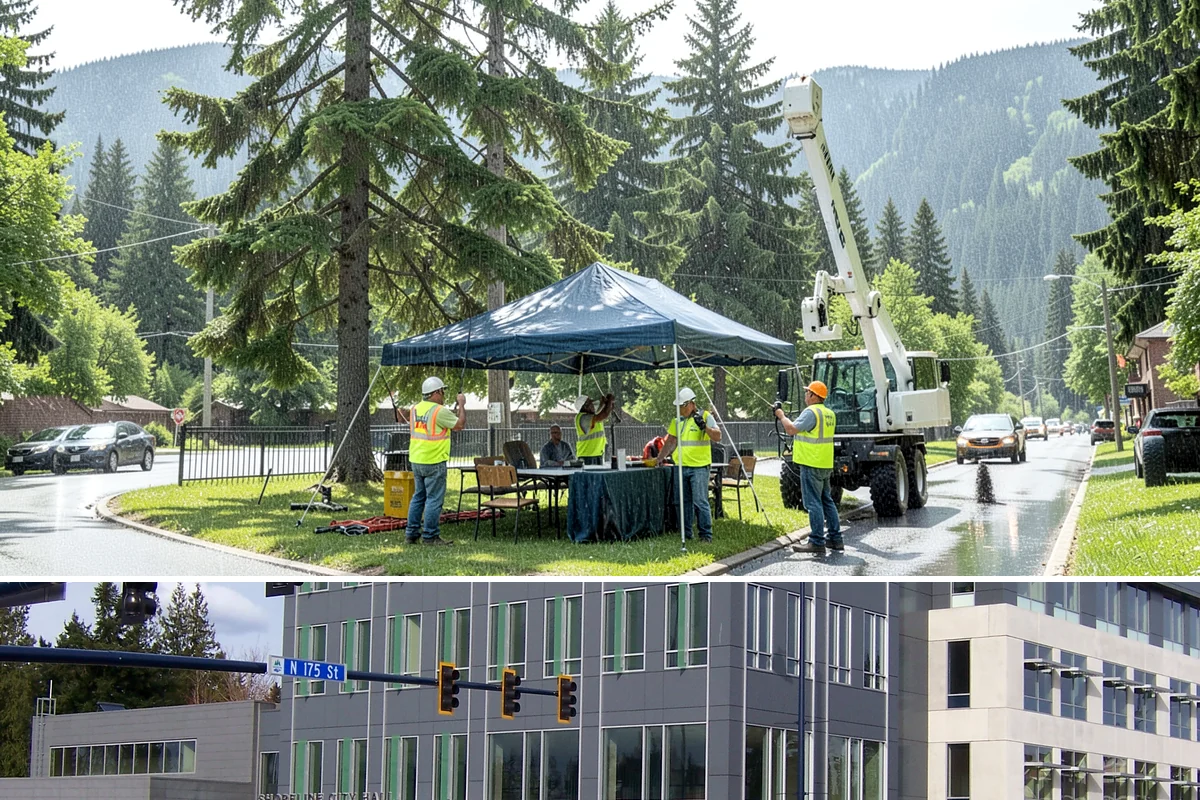 Decorative Concrete in Shoreline, King County, WA - Decorative placement is best scheduled in the warmer, drier months when temperature and moisture support consistent color...