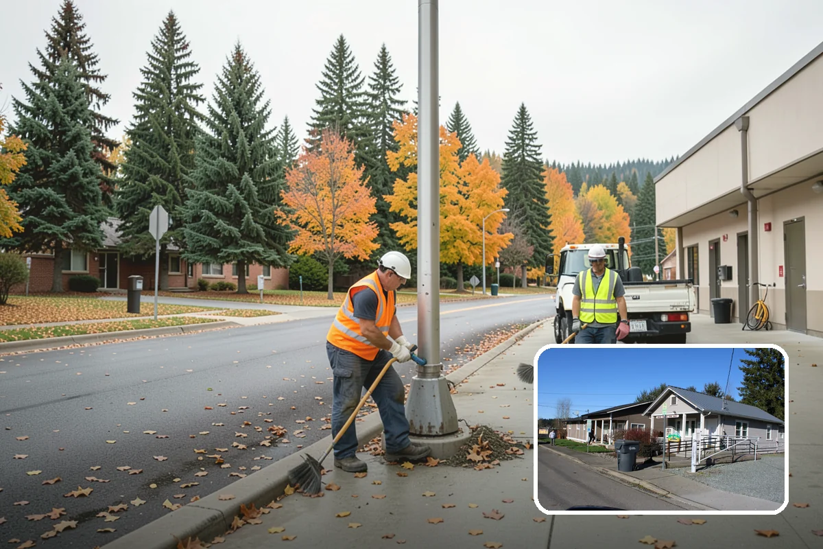 Decorative Concrete in South Prairie, Pierce County, WA - Creates a distinctive civic identity for public spaces