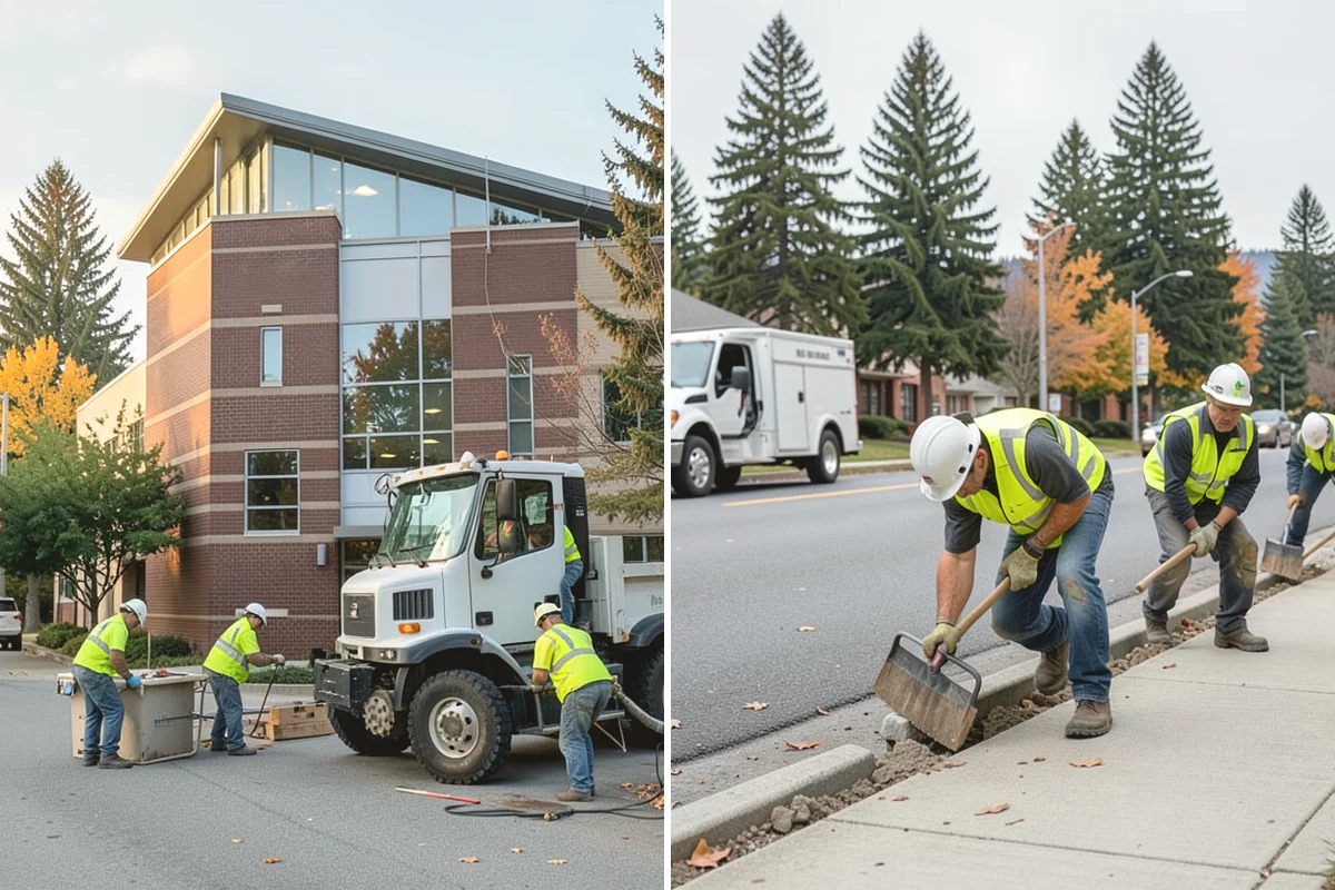 Decorative Concrete in University Place, Pierce County, WA - Confirm finish, color, and pattern against design standards