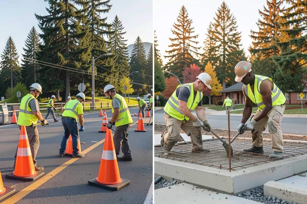 Decorative Fencing in Auburn, King County, WA - Coordinate style, finish, and layout with design standards