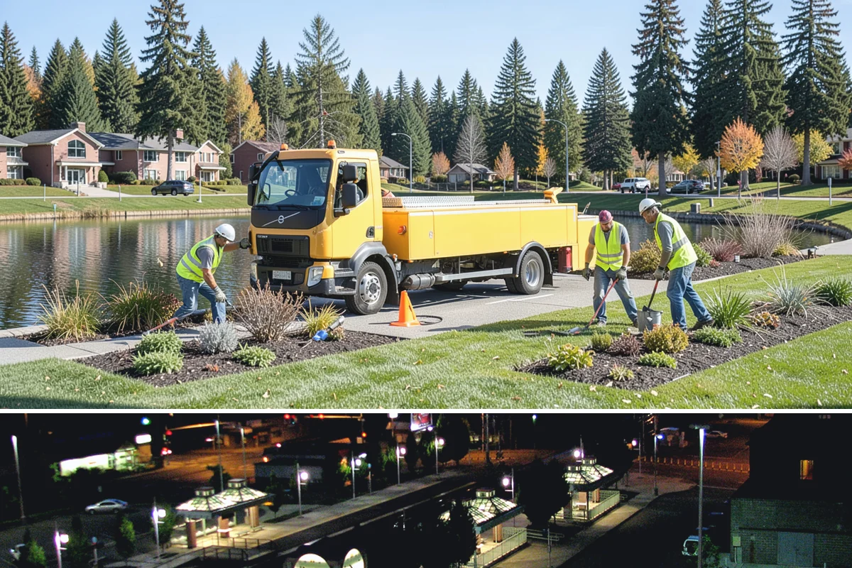Decorative Fencing in Auburn, King County, WA - Decorative fencing installation proceeds year-round, with drier months preferred for footing excavation and finish protection...
