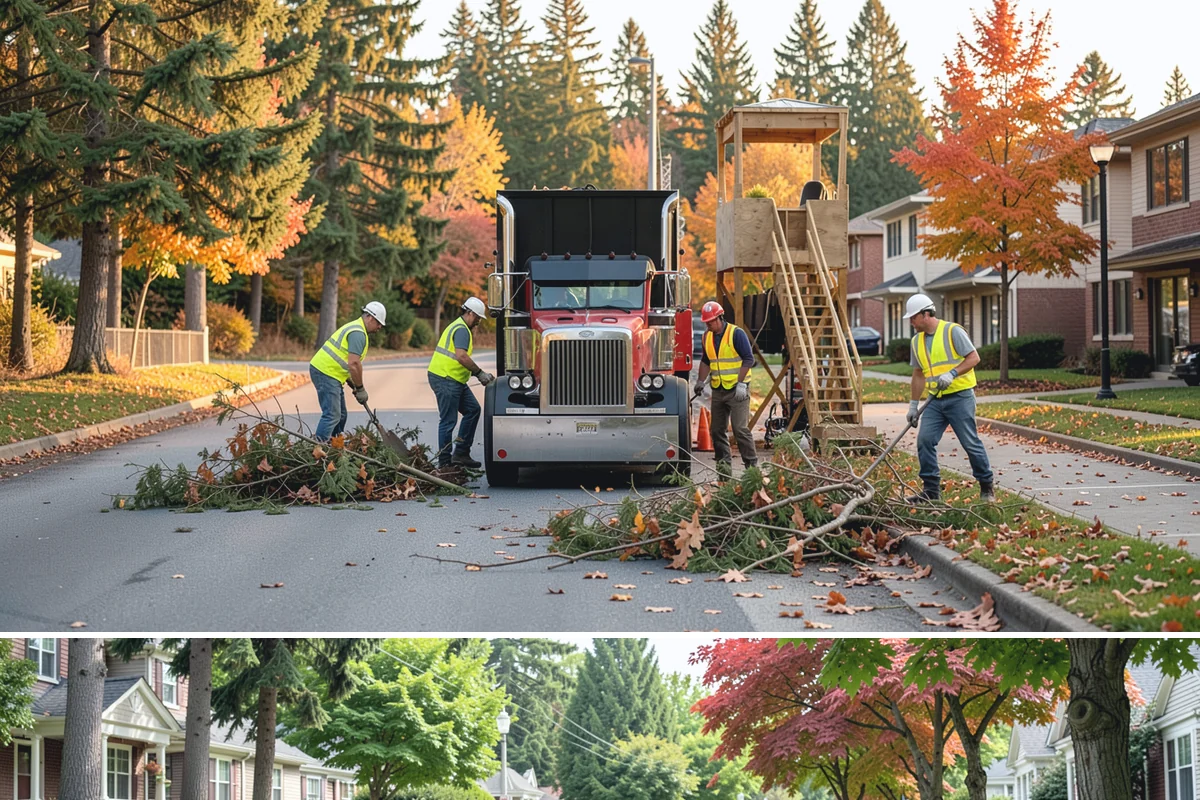 Decorative Fencing in Beaux Arts Village, King County, WA - Decorative fencing installation proceeds year-round, with drier months preferred for footing excavation and finish protection...