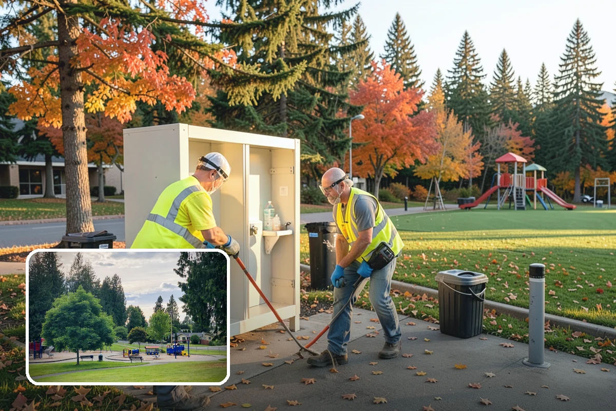 Decorative Fencing in Bonney Lake, Pierce County, WA - Enhances civic, gateway, and historic-district character