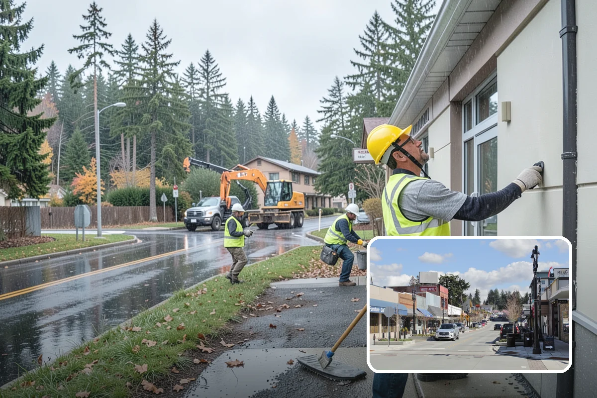 Decorative Fencing in Bothell, King County, WA - Enhances civic, gateway, and historic-district character
