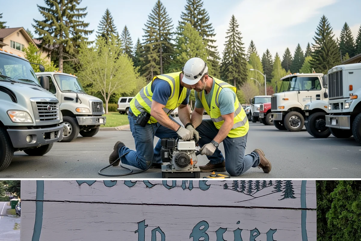 Decorative Fencing in Brier, Snohomish County, WA - Decorative fencing installation proceeds year-round, with drier months preferred for footing excavation and finish protection...
