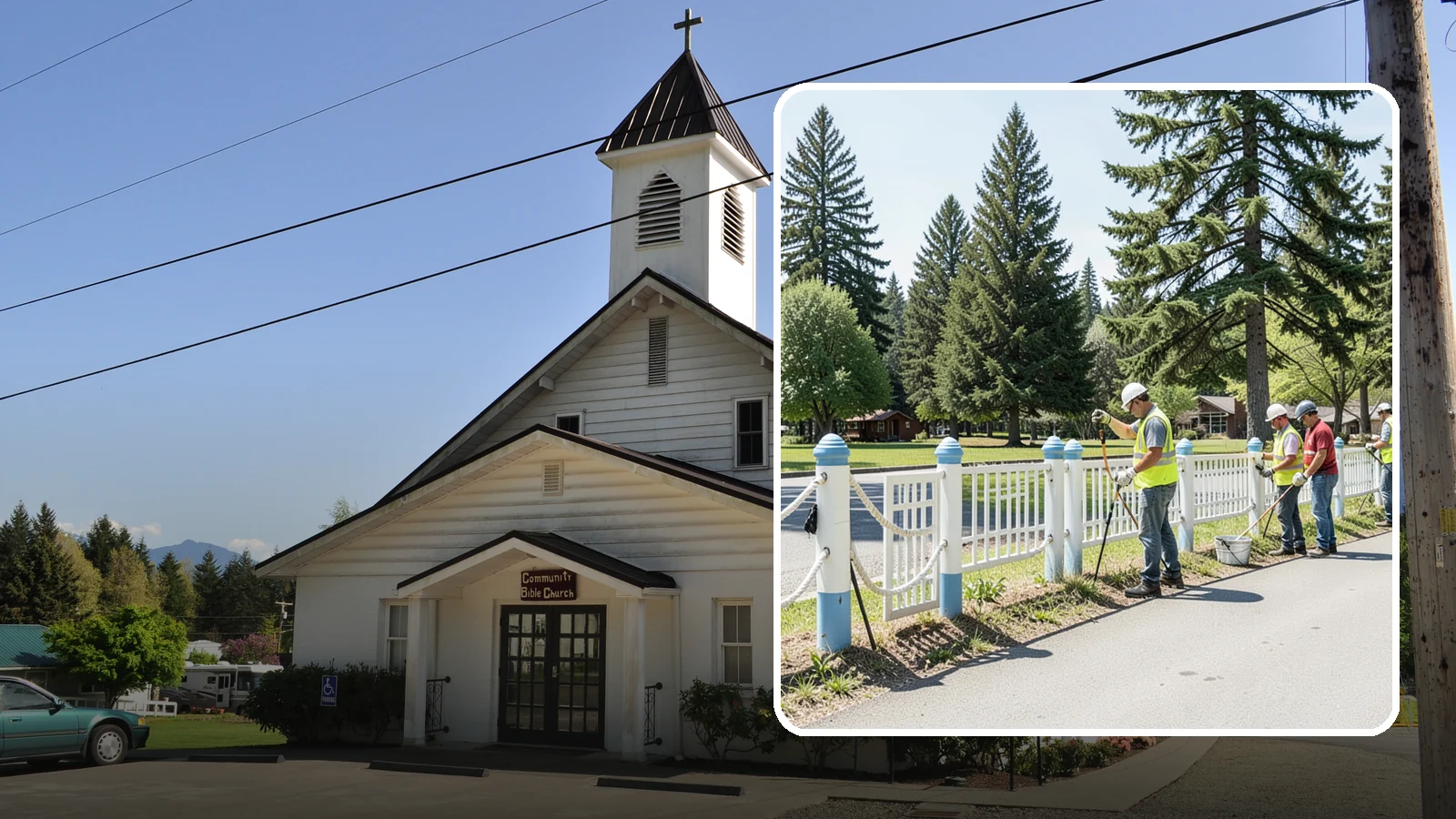 Decorative Fencing in Concrete, Skagit County, WA - Install ornamental and decorative fencing that enhances civic spaces, parks, and gateway areas.