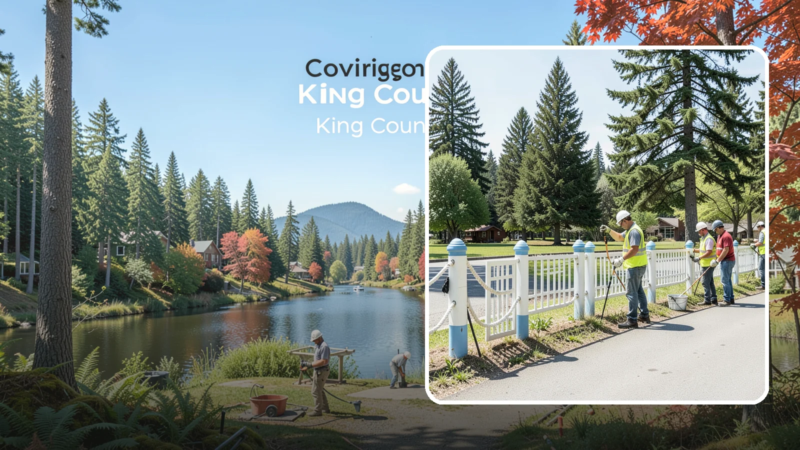 Decorative Fencing in Covington, King County, WA - Install ornamental and decorative fencing that enhances civic spaces, parks, and gateway areas.