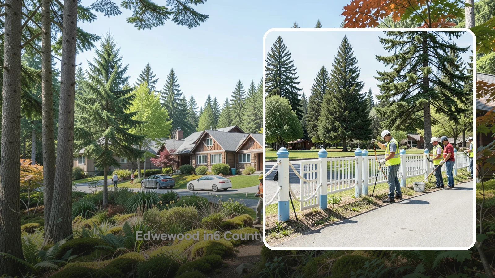 Decorative Fencing in Edgewood, Pierce County, WA - Install ornamental and decorative fencing that enhances civic spaces, parks, and gateway areas.