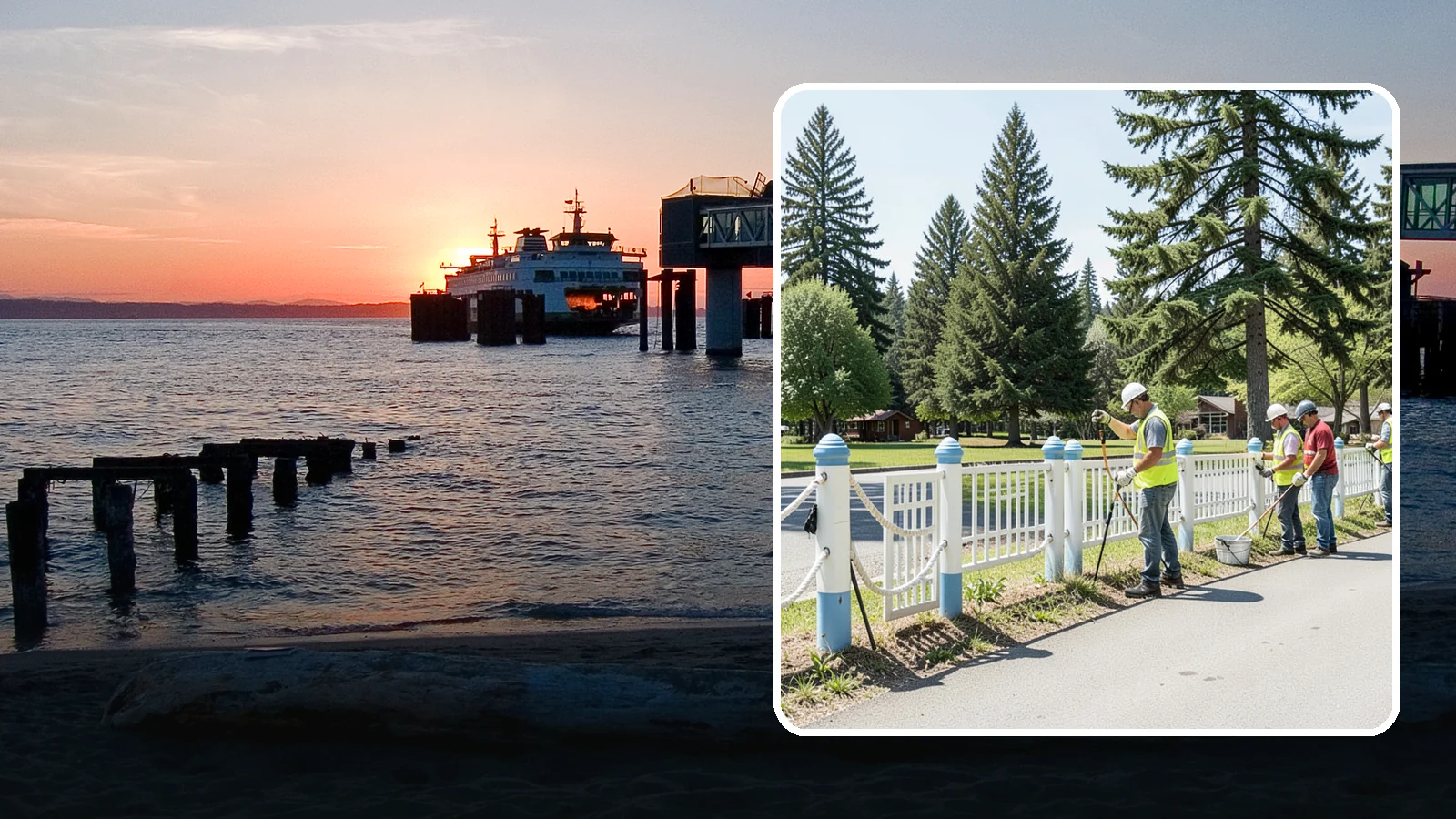 Decorative Fencing in Edmonds, Snohomish County, WA - Install ornamental and decorative fencing that enhances civic spaces, parks, and gateway areas.