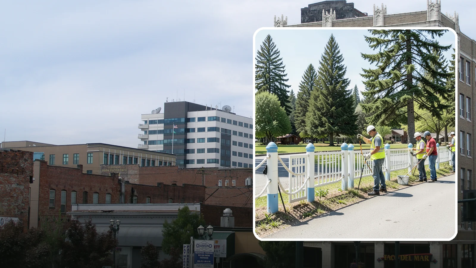 Decorative Fencing in Everett, Snohomish County, WA - Install ornamental and decorative fencing that enhances civic spaces, parks, and gateway areas.