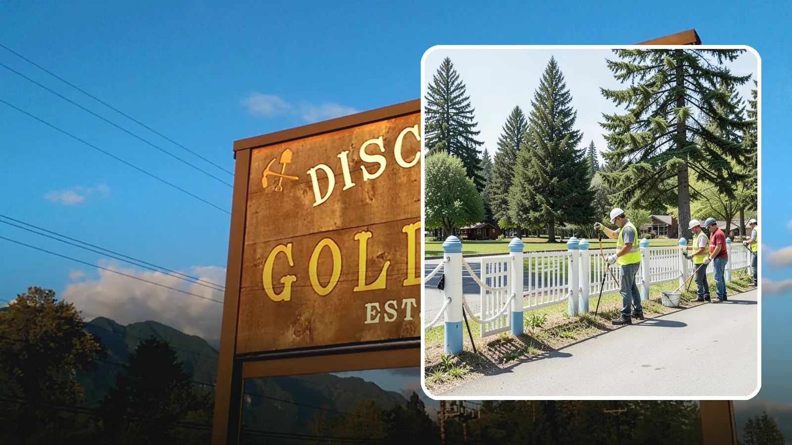 Decorative Fencing in Gold Bar, Snohomish County, WA - Install ornamental and decorative fencing that enhances civic spaces, parks, and gateway areas.