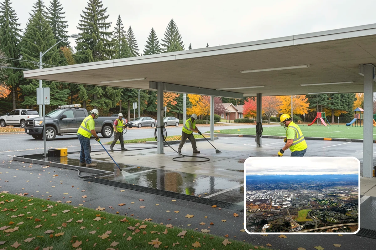 Decorative Fencing in Kent, King County, WA - Enhances civic, gateway, and historic-district character