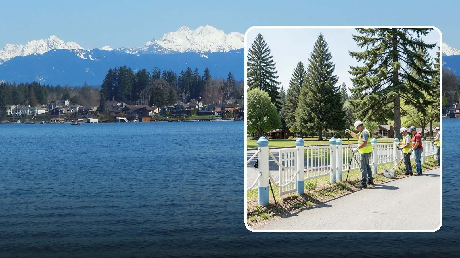 Decorative Fencing in Lake Stevens, Snohomish County, WA - Install ornamental and decorative fencing that enhances civic spaces, parks, and gateway areas.