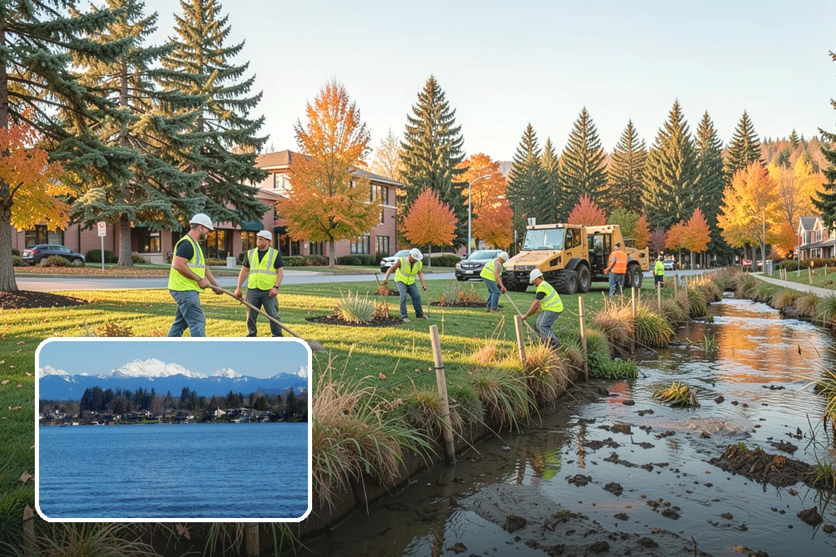 Decorative Fencing in Lake Stevens, Snohomish County, WA - Enhances civic, gateway, and historic-district character