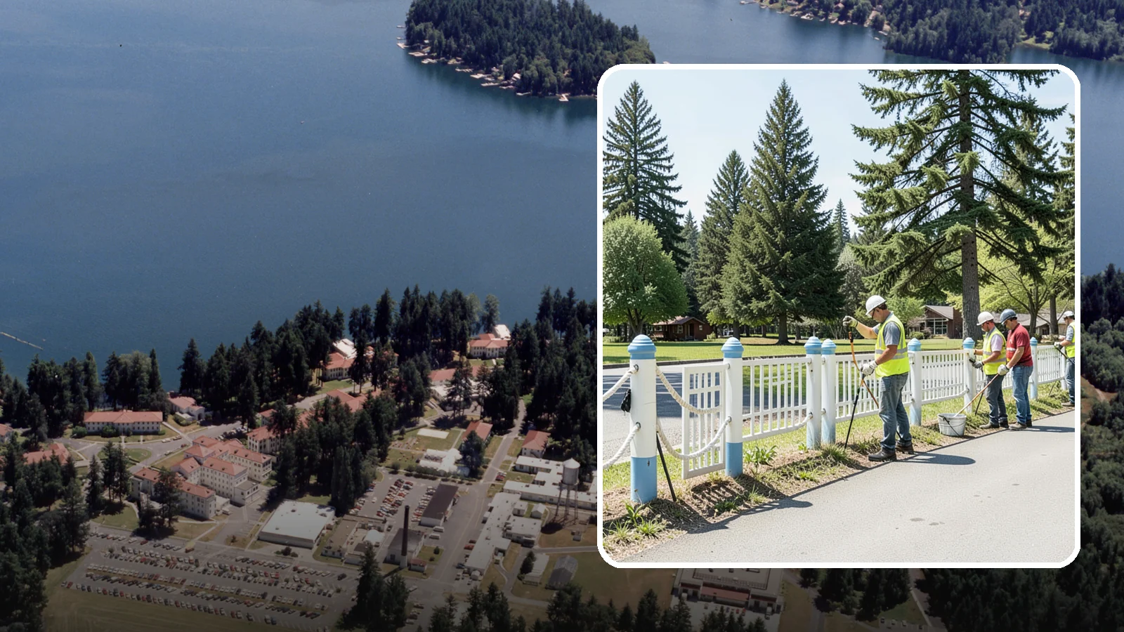 Decorative Fencing in Lakewood, Pierce County, WA - Install ornamental and decorative fencing that enhances civic spaces, parks, and gateway areas.