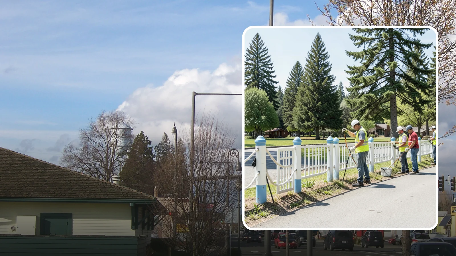 Decorative Fencing in Marysville, Snohomish County, WA - Install ornamental and decorative fencing that enhances civic spaces, parks, and gateway areas.