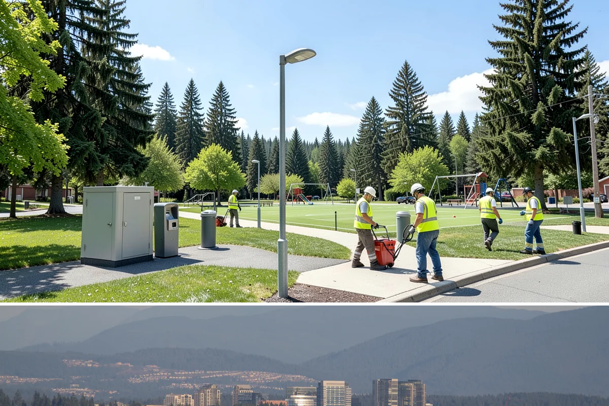 Decorative Fencing in Medina, King County, WA - Decorative fencing installation proceeds year-round, with drier months preferred for footing excavation and finish protection...