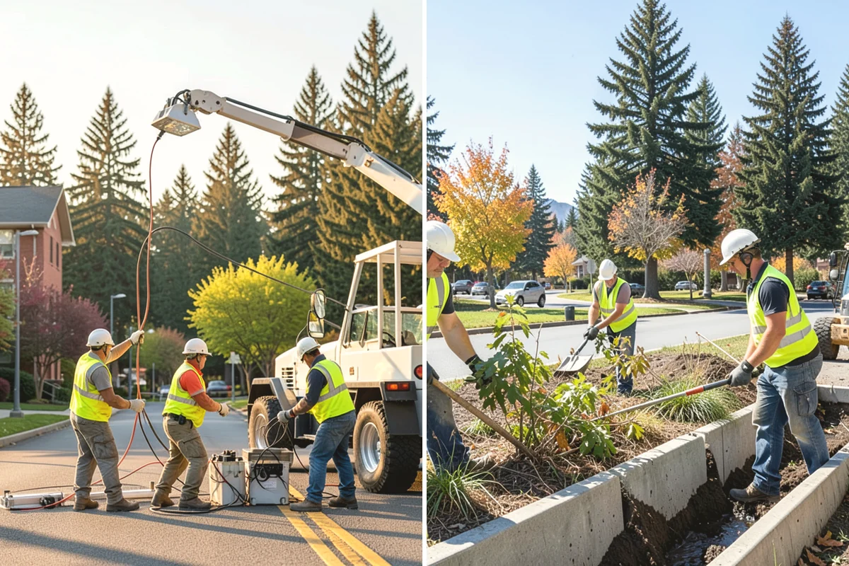 Decorative Fencing in Mercer Island, King County, WA - Coordinate style, finish, and layout with design standards