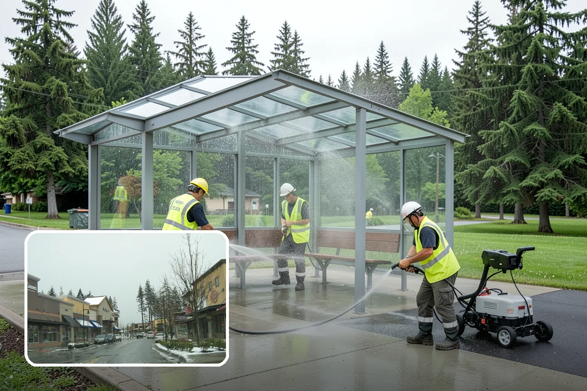 Decorative Fencing in Mill Creek, Snohomish County, WA - Enhances civic, gateway, and historic-district character