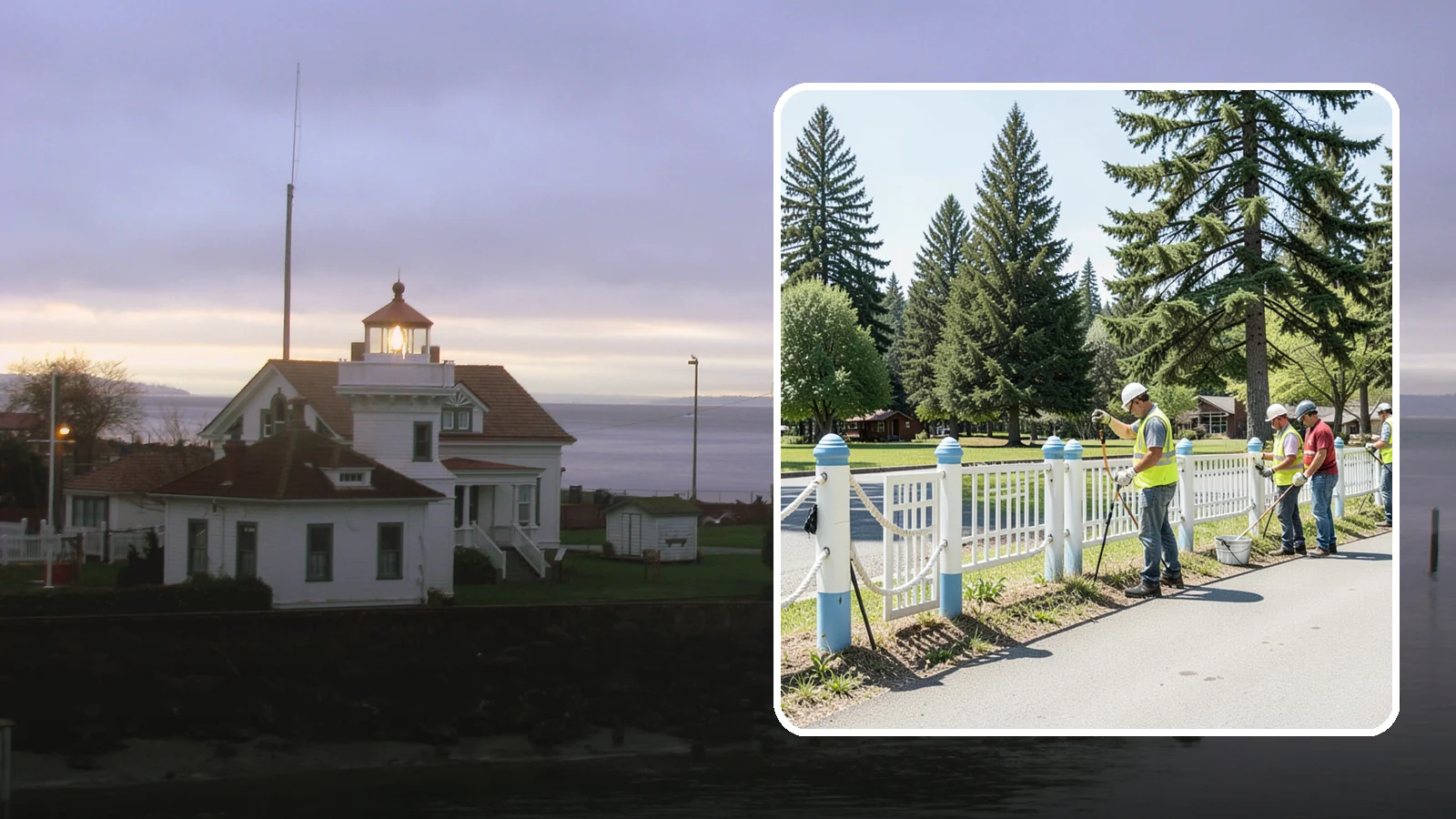 Decorative Fencing in Mukilteo, Snohomish County, WA - Install ornamental and decorative fencing that enhances civic spaces, parks, and gateway areas.