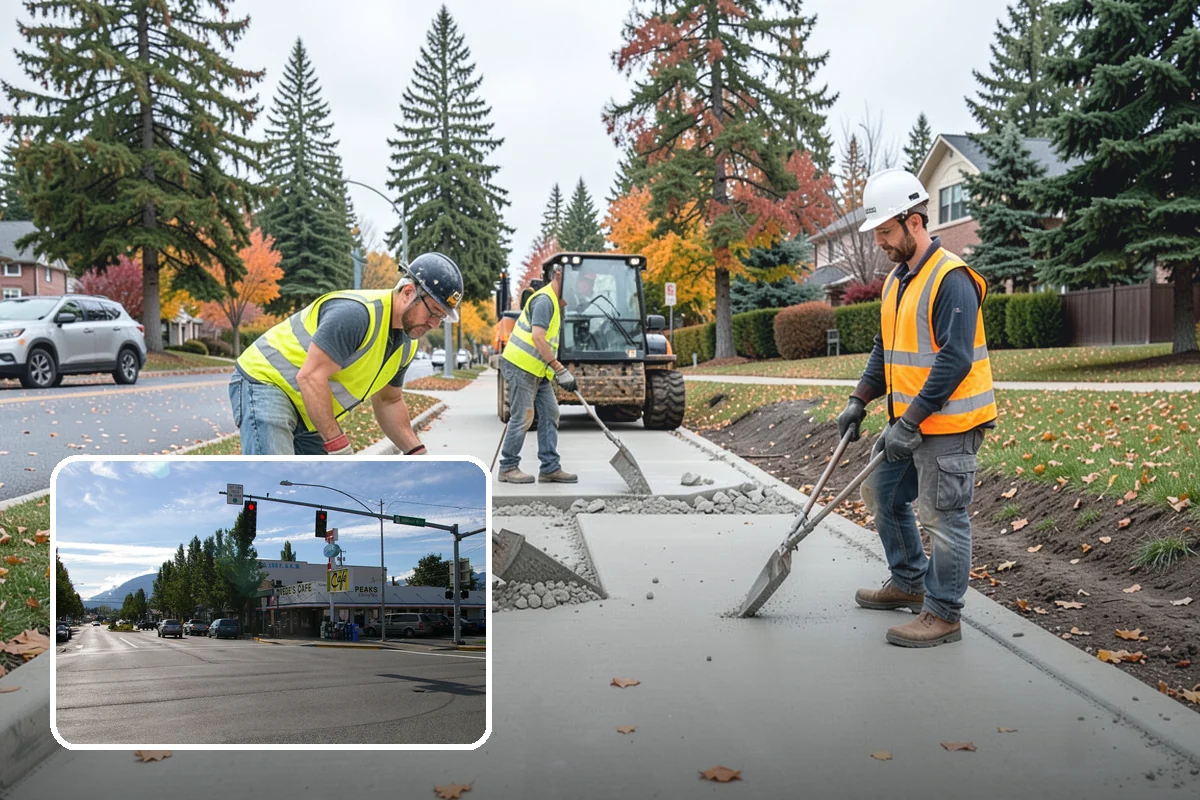 Decorative Fencing in North Bend, King County, WA - Enhances civic, gateway, and historic-district character