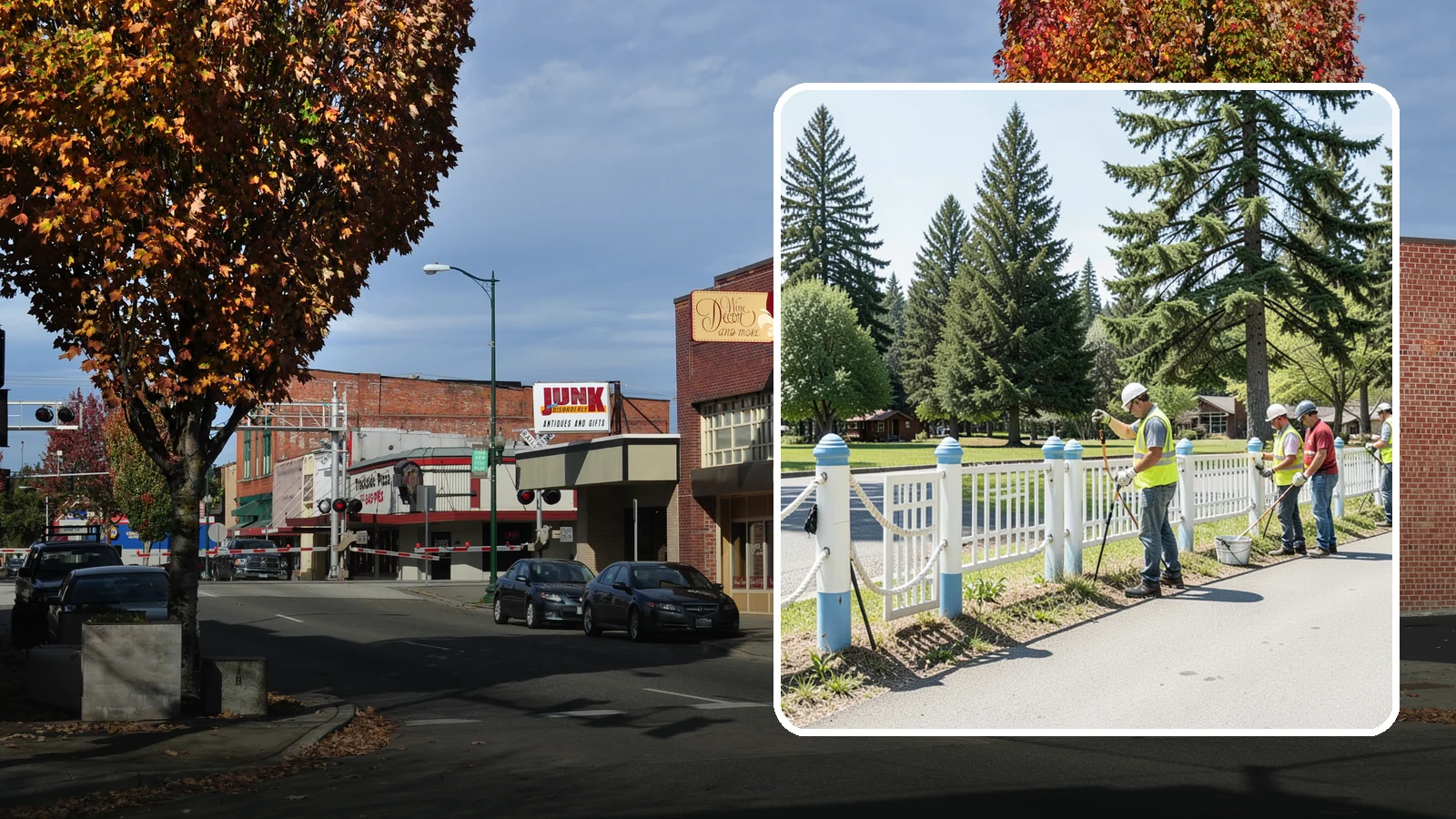 Decorative Fencing in Puyallup, Pierce County, WA - Install ornamental and decorative fencing that enhances civic spaces, parks, and gateway areas.