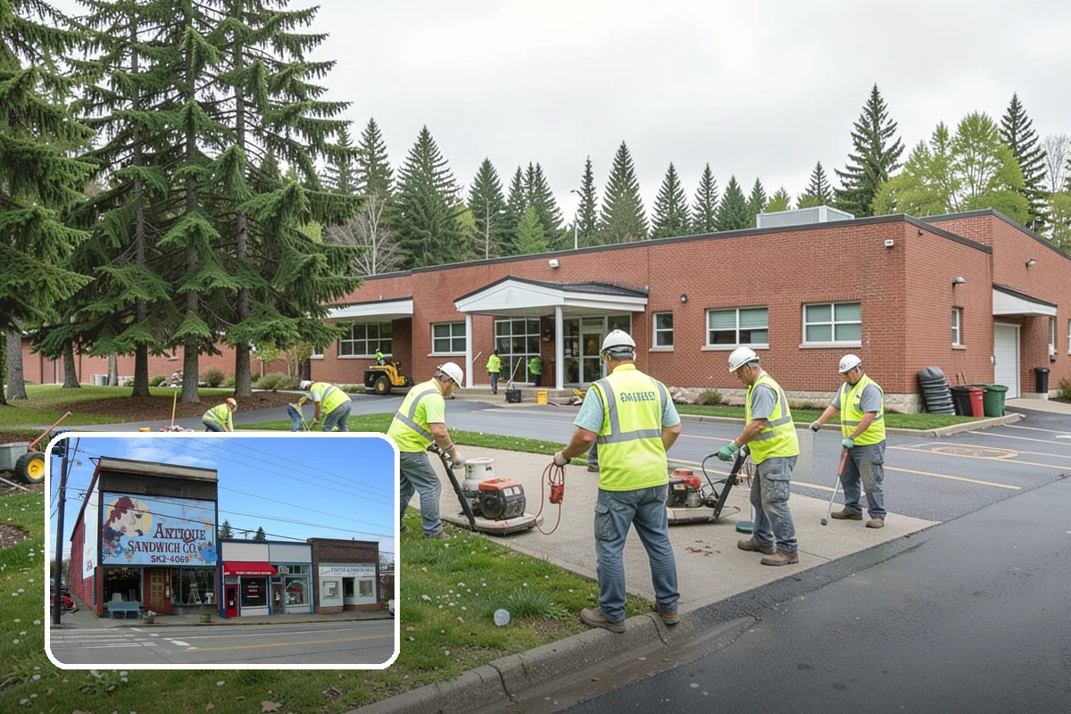 Decorative Fencing in Ruston, Pierce County, WA - Enhances civic, gateway, and historic-district character