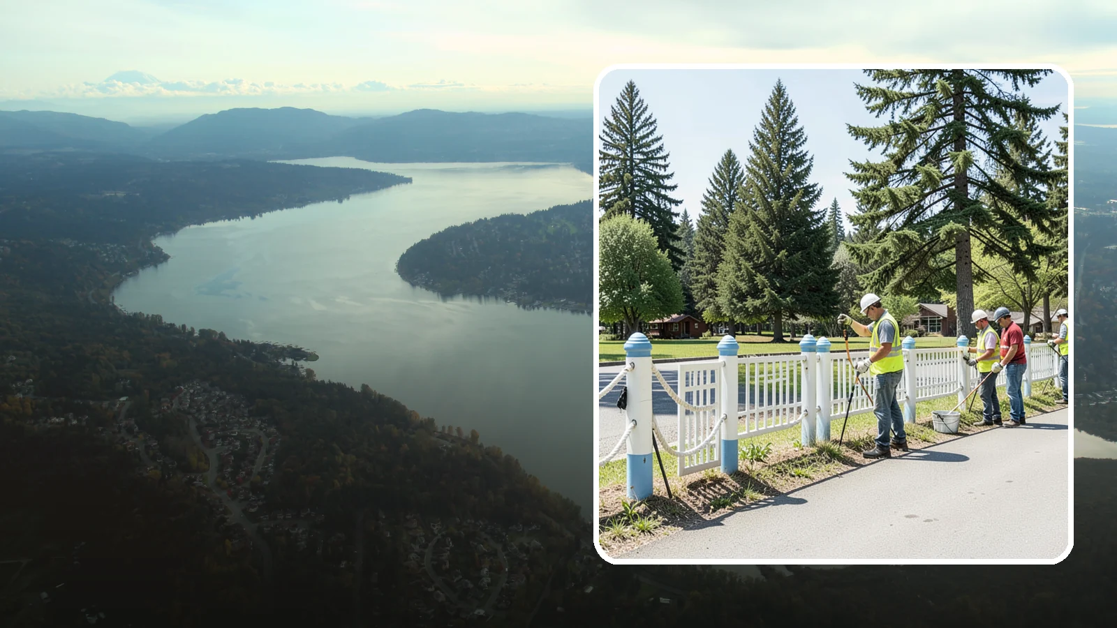 Decorative Fencing in Sammamish, King County, WA - Install ornamental and decorative fencing that enhances civic spaces, parks, and gateway areas.