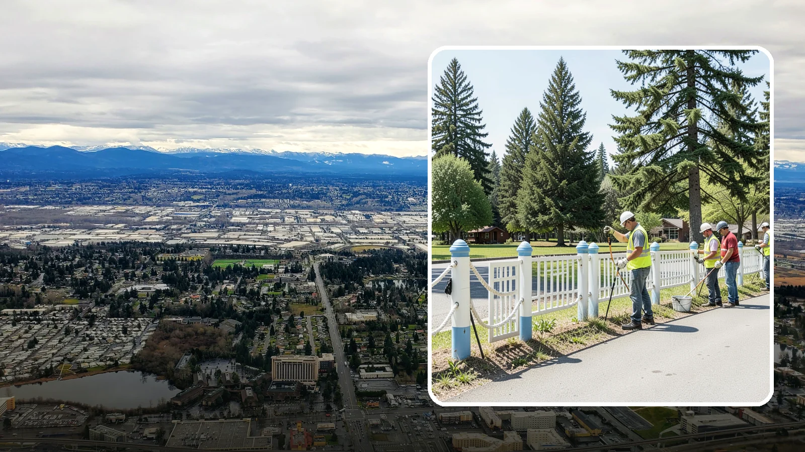 Decorative Fencing in SeaTac, King County, WA - Install ornamental and decorative fencing that enhances civic spaces, parks, and gateway areas.