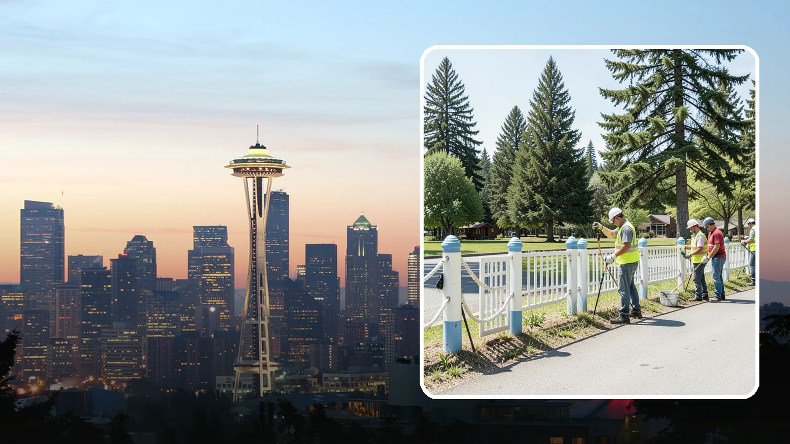 Decorative Fencing in Seattle, King County, WA - Install ornamental and decorative fencing that enhances civic spaces, parks, and gateway areas.
