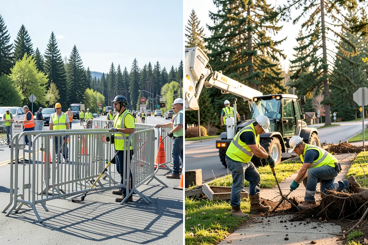 Decorative Fencing in Seattle, King County, WA - Coordinate style, finish, and layout with design standards