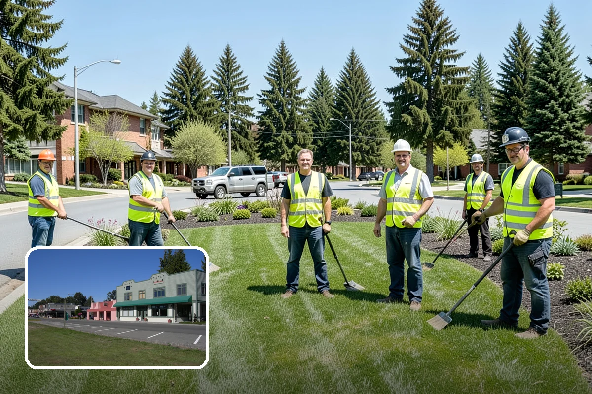 Decorative Fencing in Snoqualmie, King County, WA - Enhances civic, gateway, and historic-district character