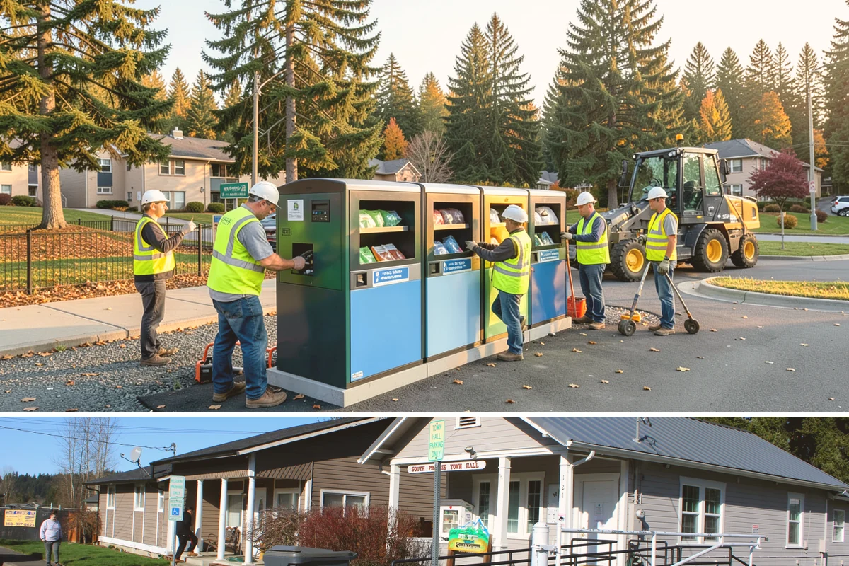 Decorative Fencing in South Prairie, Pierce County, WA - Decorative fencing installation proceeds year-round, with drier months preferred for footing excavation and finish protection...