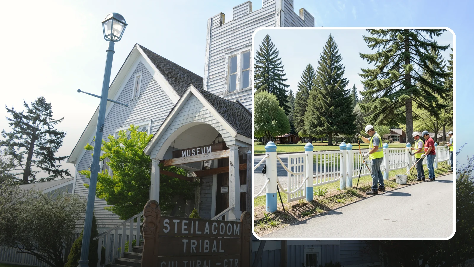 Decorative Fencing in Steilacoom, Pierce County, WA - Install ornamental and decorative fencing that enhances civic spaces, parks, and gateway areas.