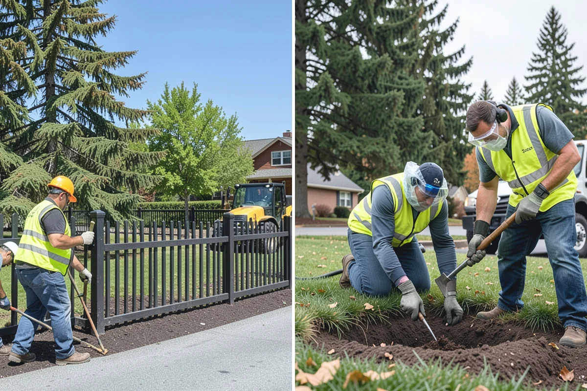 Decorative Fencing in Sumner, Pierce County, WA - Coordinate style, finish, and layout with design standards