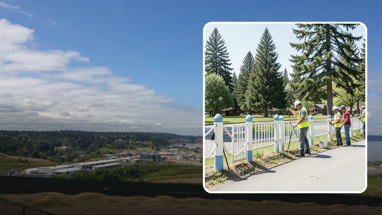Decorative Fencing in University Place, Pierce County, WA - Install ornamental and decorative fencing that enhances civic spaces, parks, and gateway areas.