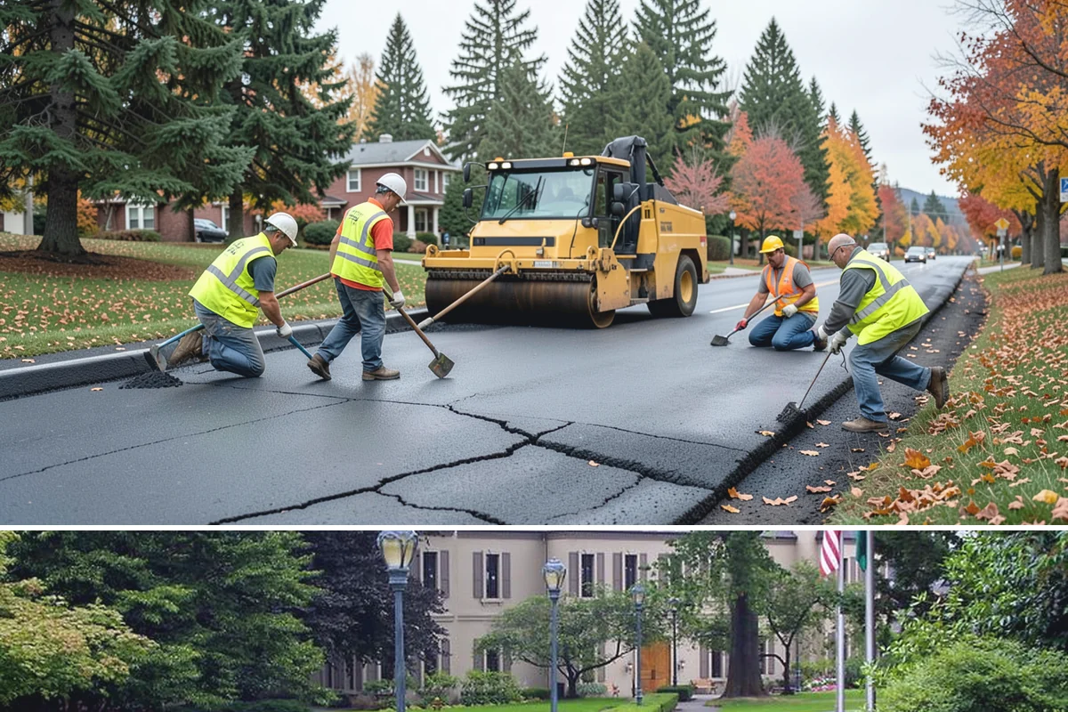 Decorative Fencing in Woodinville, King County, WA - Decorative fencing installation proceeds year-round, with drier months preferred for footing excavation and finish protection...