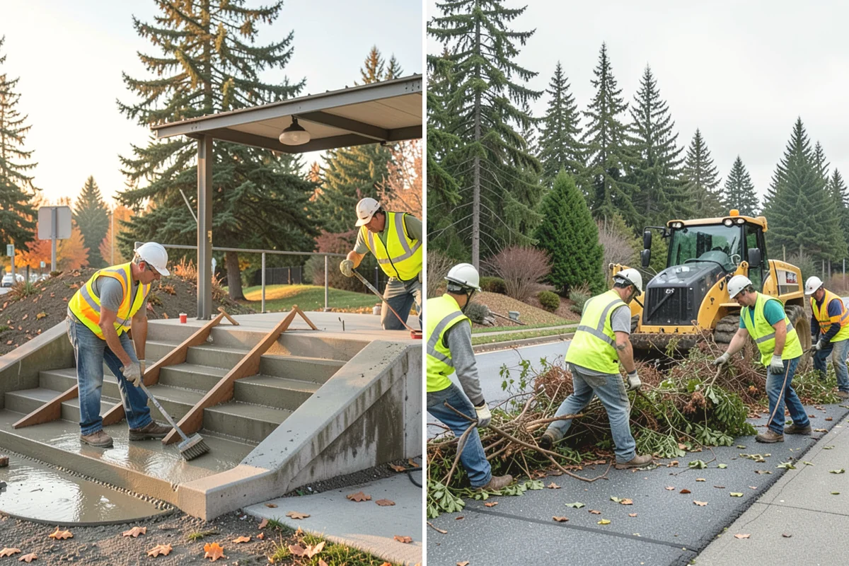 Decorative Fencing in Yarrow Point, King County, WA - Coordinate style, finish, and layout with design standards