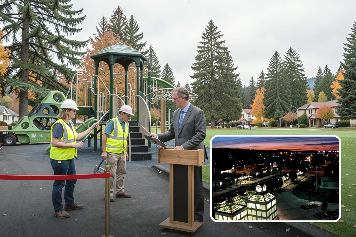 Decorative Lighting in Auburn, King County, WA - Enhances the character and safety of public spaces