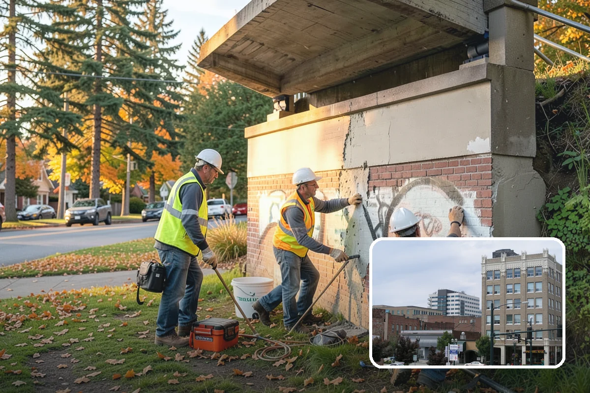 Decorative Lighting in Everett, Snohomish County, WA - Enhances the character and safety of public spaces
